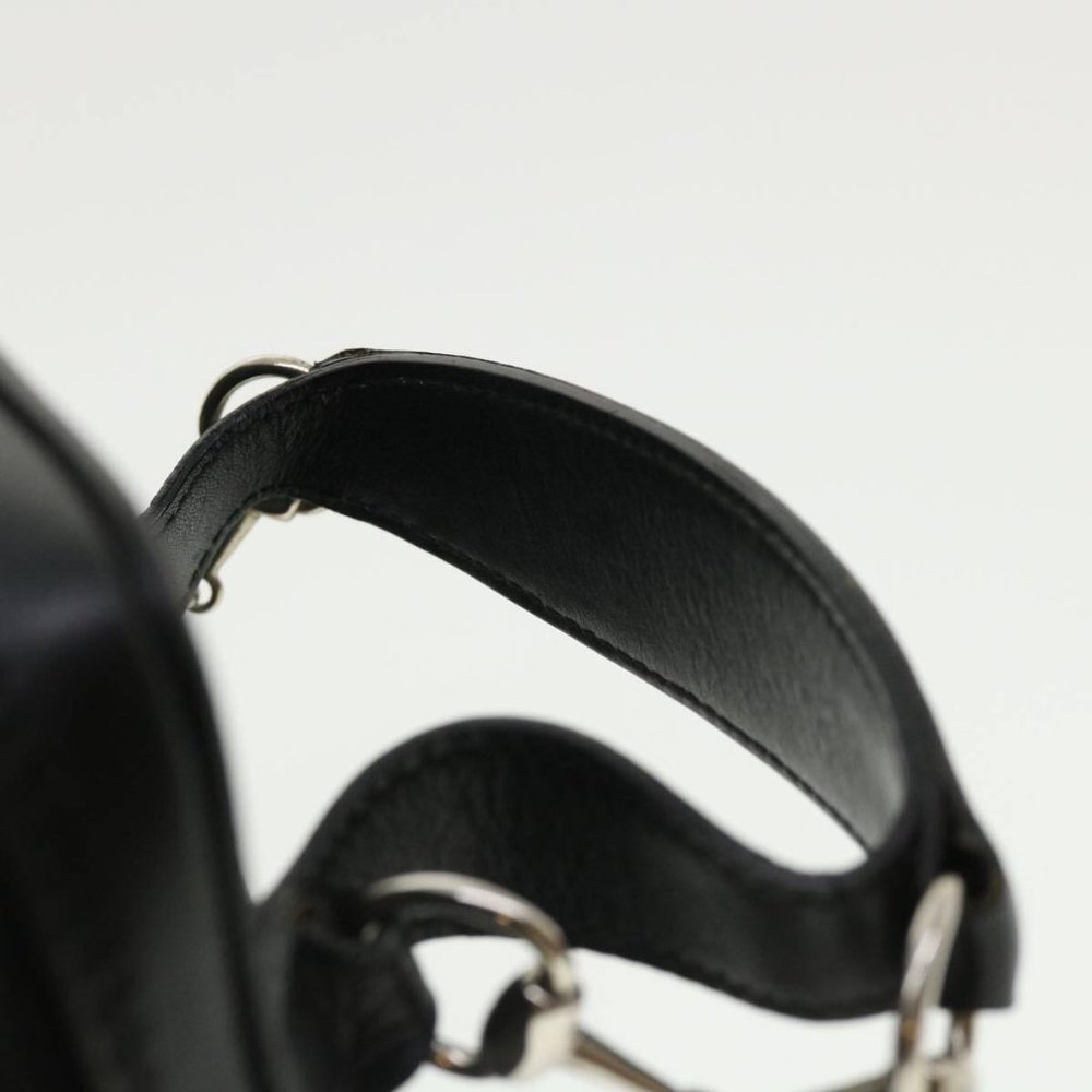 Gucci Horsebit Black Leather Cosmetic Travel Case Rare - Picture 12 of 16
